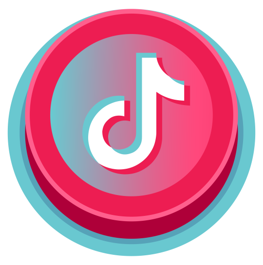 tiktok logo minimal design 3d on transparent background png tiktok logo minimal design 3d on transparent background png